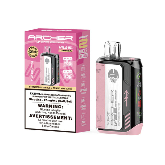 Vapmod Archer v2.5 - Strawberry Kiwi Ice - Wee Shisha N Vape