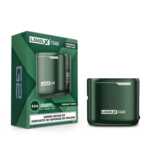 Level X G2 Device - Verdant Green -Wee Shisha N Vape