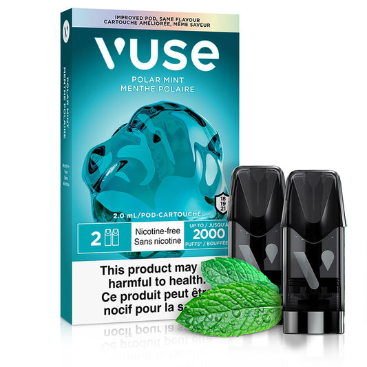 Vuse Pod - Polar Mint (Nic Free) - Wee Shisha N Vape