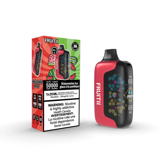 Fruitii 50K Disposable Vape - Watermelon Ice - disposable - wee shisha n vape