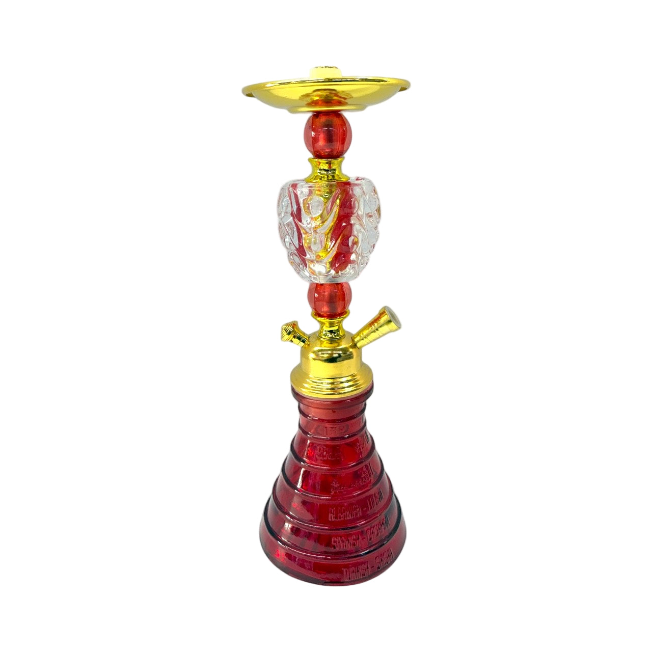 Wee Shisha - 12" Hookah Haze W - 23 - Red - Wee Shisha N Vape