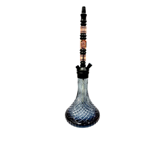 Wee Shisha - 20" Hookah Haze w/Bag HL 78 - Black - Wee Shisha N Vape