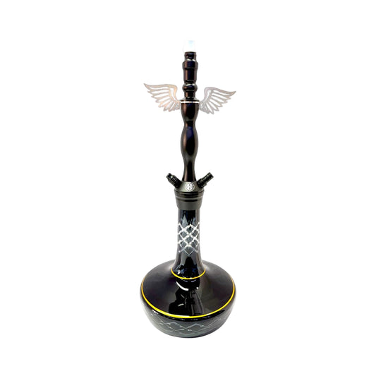 Wee Shisha - Hookah Haze 20" HM - 100 - Black - Wee Shisha N Vape