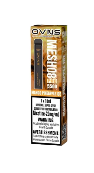 Ovns Mesh08 Pro 5500 Puffs - Mango Pineapple Ice - Wee Shisha N Vape