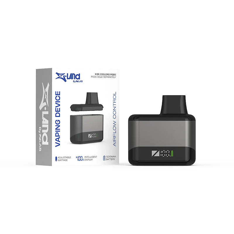 Zland Vape Battery - Grey - Wee Shisha N Vape