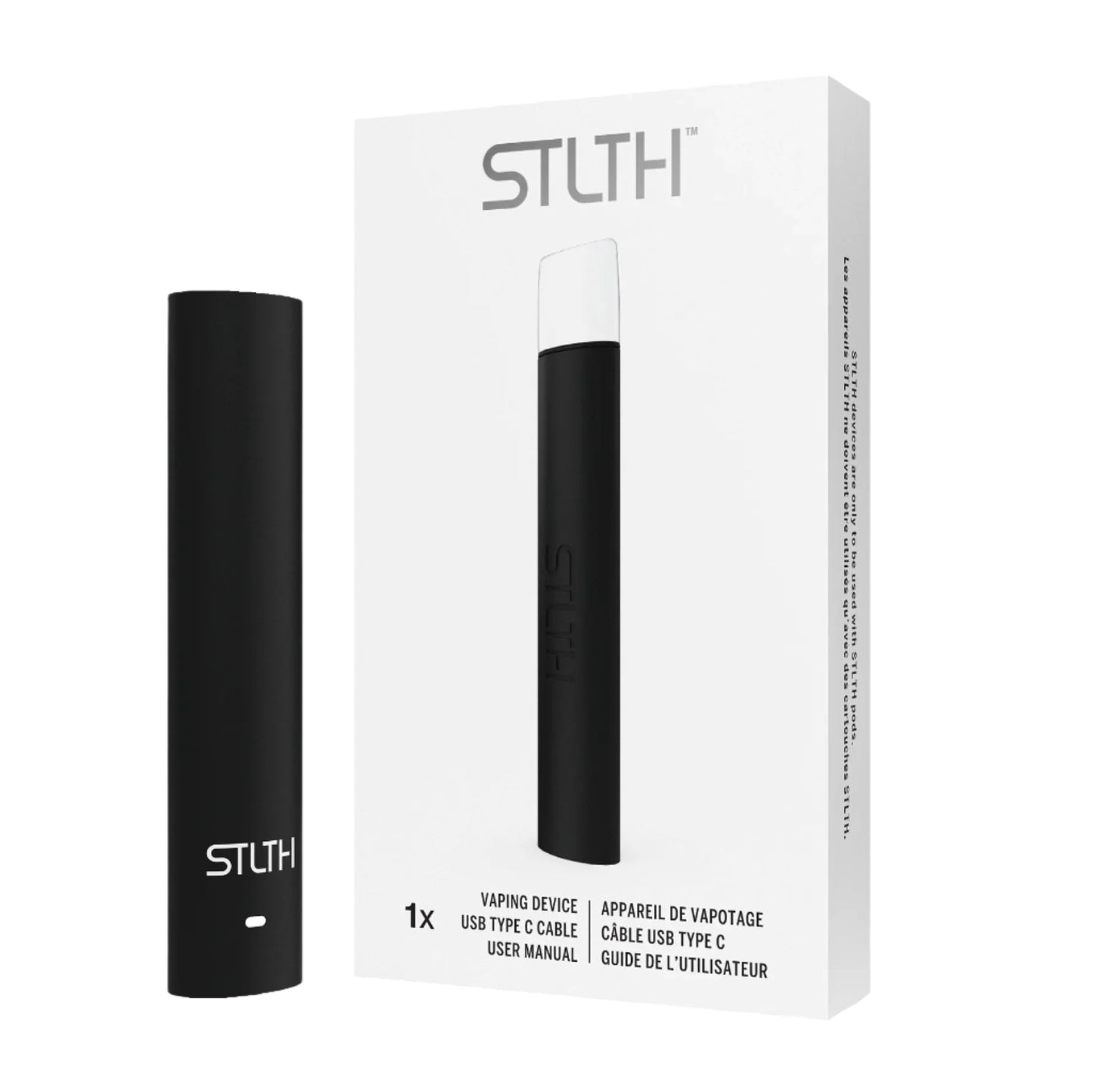 Black STLTH Device - Device - Wee Shisha N Vape