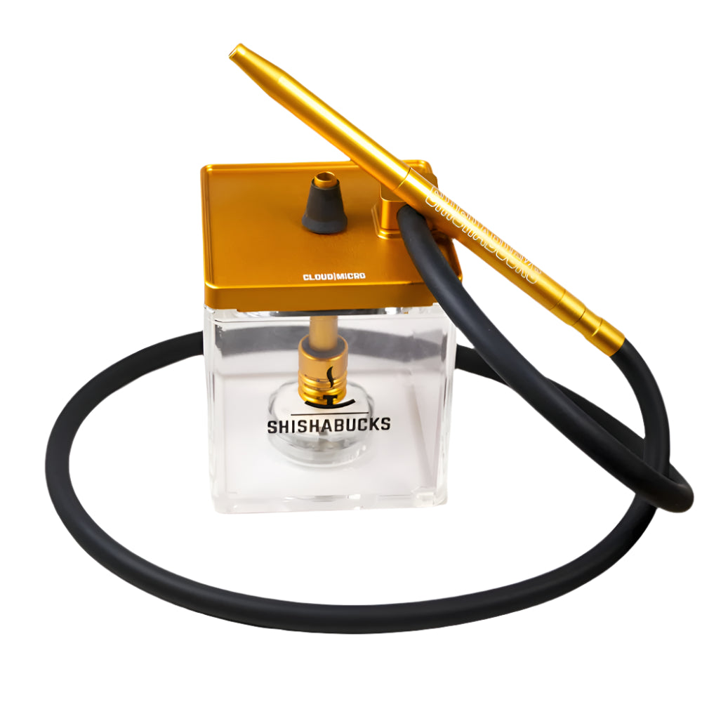 ShishaBucks - Hookah - Gold - Wee Shisha N Vape