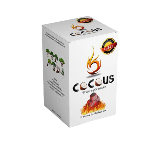 Cocous Coals -72 Pieces- Hookah Accessories - Wee Shisha N Vape