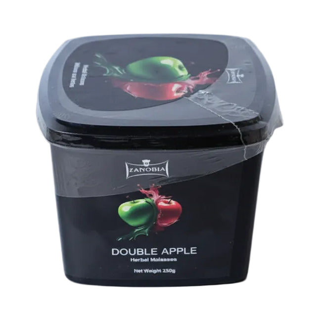 Zanobia Herbal Molasses (250g) - Double Apple - Wee Shisha N Vape