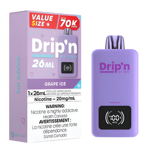 Drip'n 70K - Grape Ice - Wee Shisha N Vape