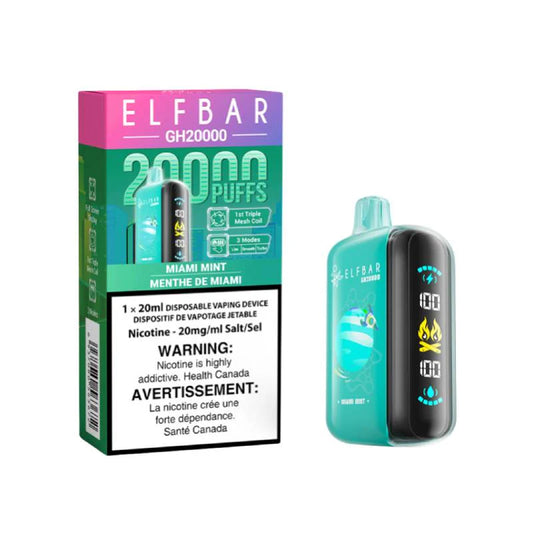 Elf Bar GH20000 -Miami Mint- disposable - wee shisha n vape