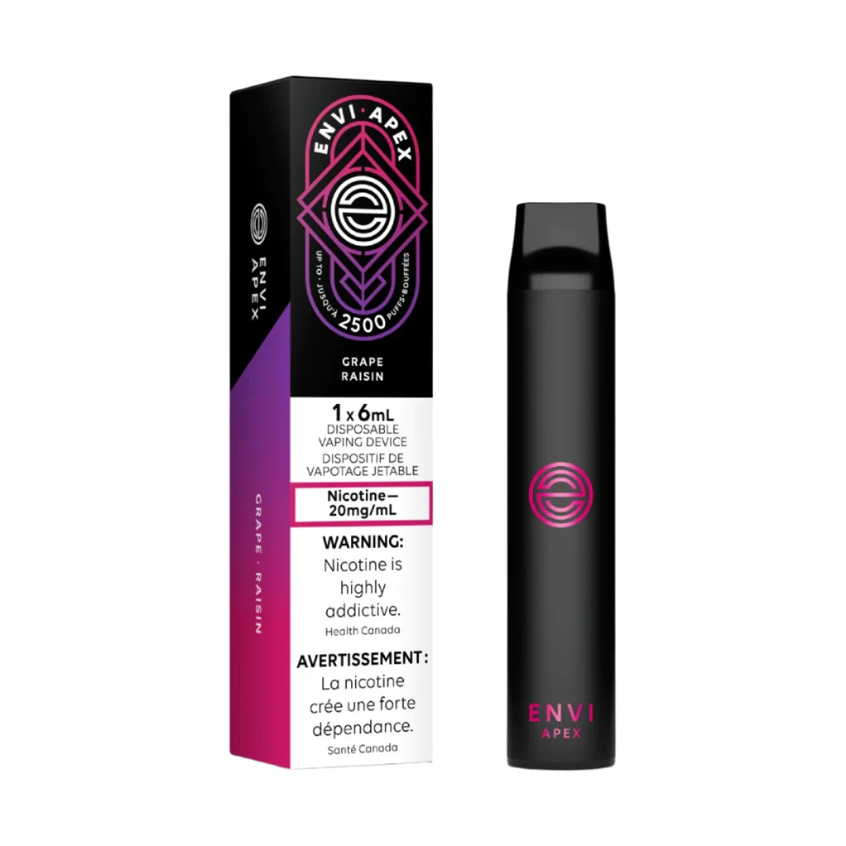 Eny Apex 2500- Grape-wee shisha n vape