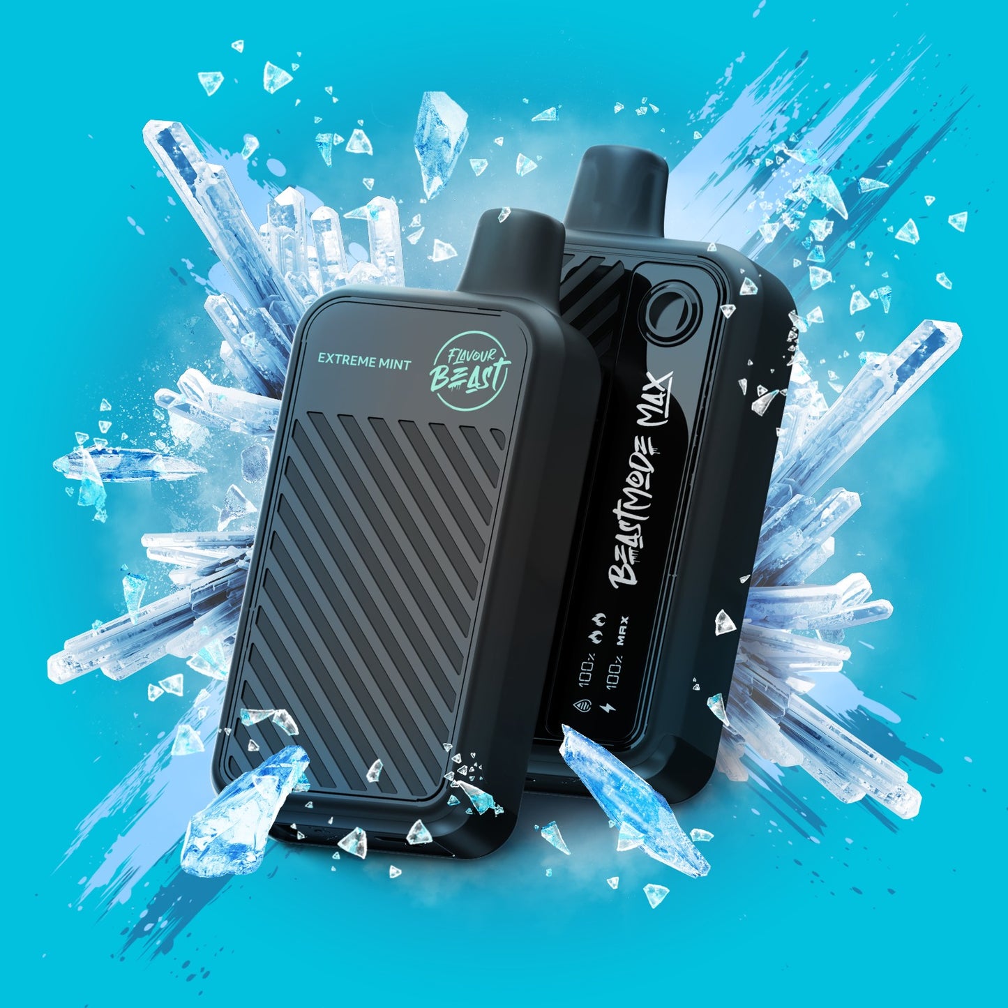 Flavour Beast Beast Mode Max 18000 - Extreme Mint Iced - Disposable - Wee Shisha N Vape