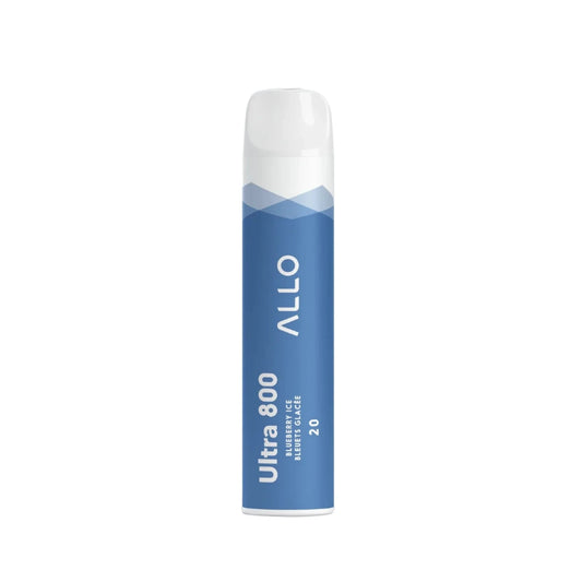 Allo 800 Puffs - Blueberry Ice - Disposable - Wee Shisha N Vape