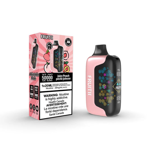 Fruitii 50K Disposable Vape - Juicy Peach