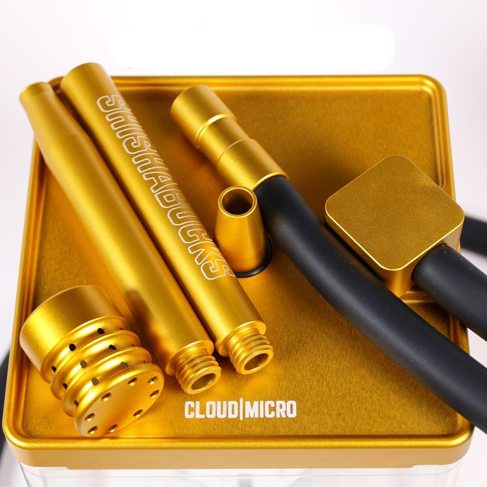 ShishaBucks - Hookah - Gold - Wee Shisha N Vape