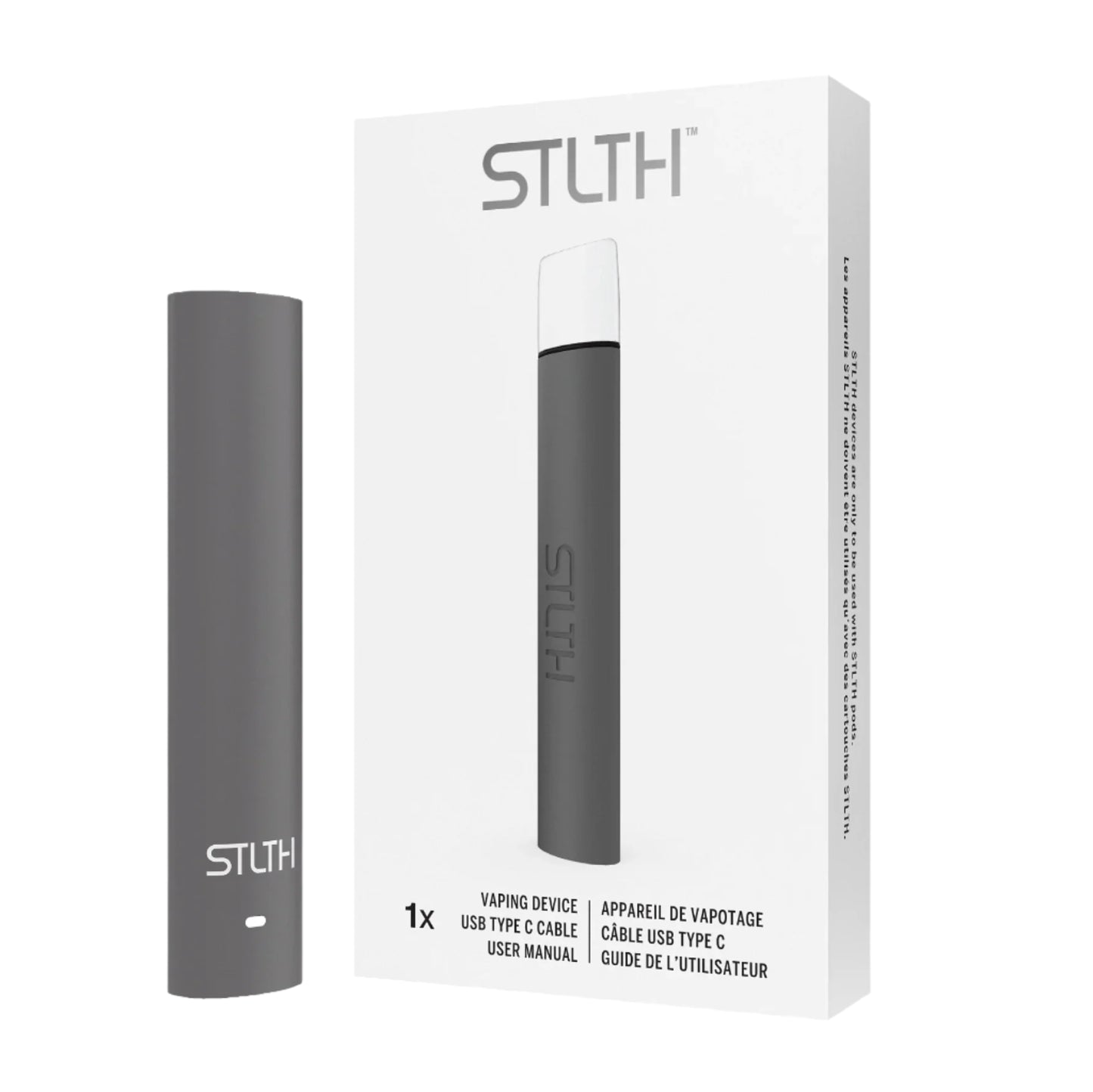 Grey STLTH Device - Device - Wee Shisha N Vape