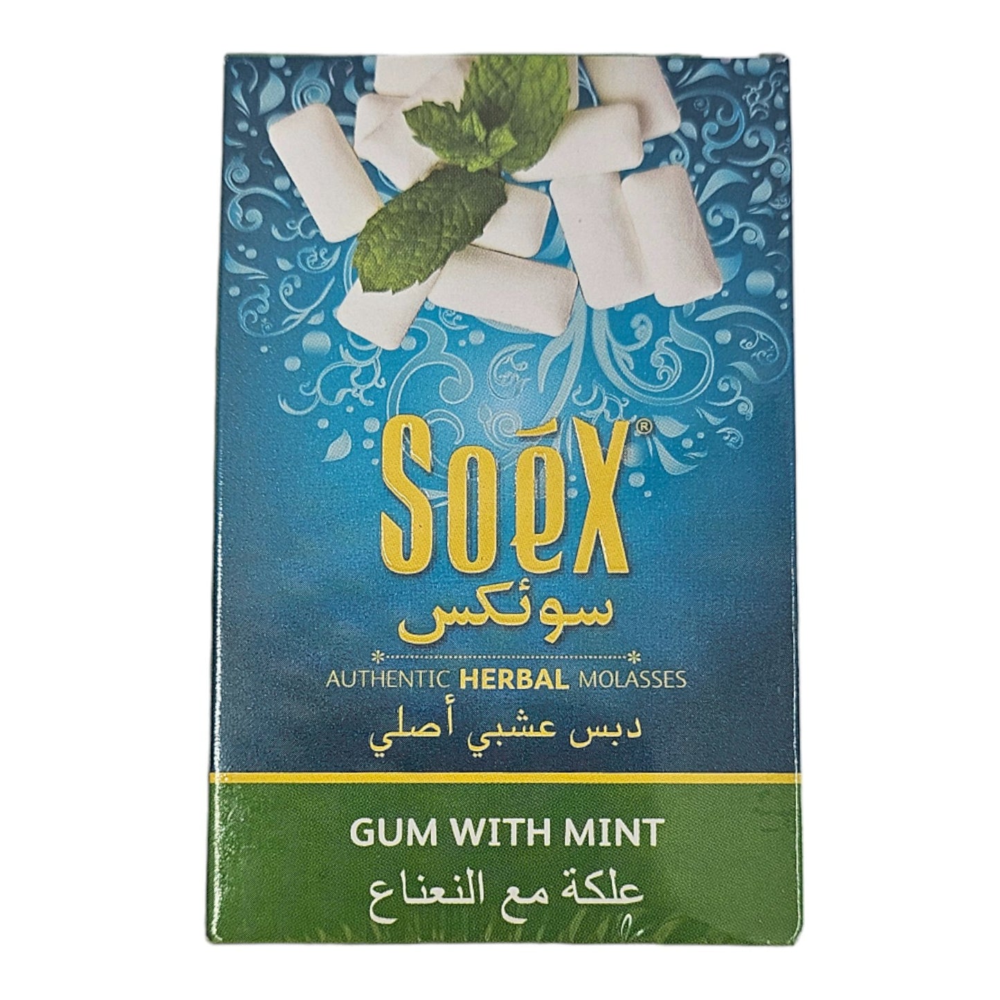 Soex Herbal Molasses 50g - Gum With Mint-Wee Shisha N Vape