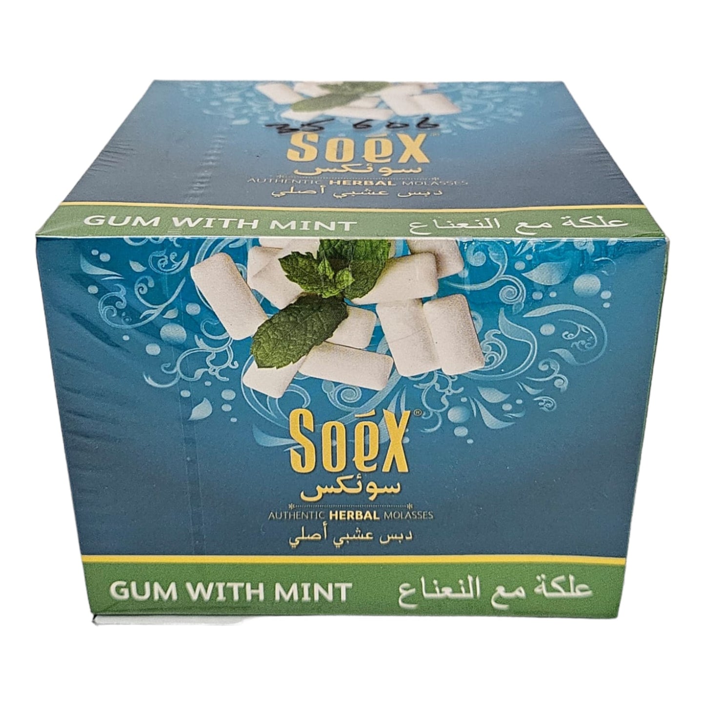 Soex Herbal Molasses -250g - Gum With Mint-Wee Shisha N Vape