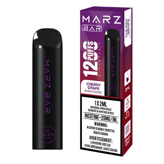 Marz Bar 1200 Puffs - Cherry Grape - Wee Shisha N Vape