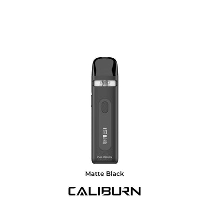 Caliburn X Pod Device Ink Matte Black - Wee Shisha N Vape