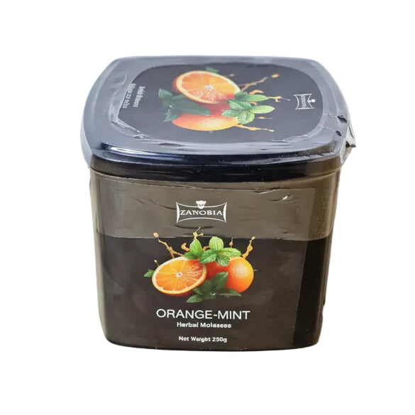 Zanobia Herbal Molasses (250g) - Orange Mint - Wee Shisha N Vape