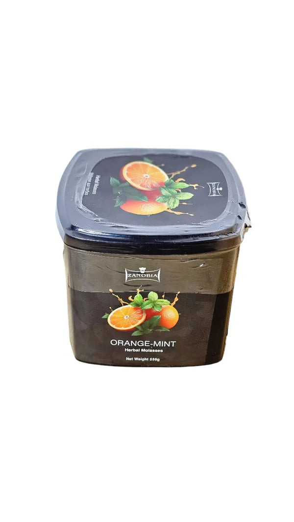 Zanobia Herbal Molasses (250g) - Orange Mint - Wee Shisha N Vape