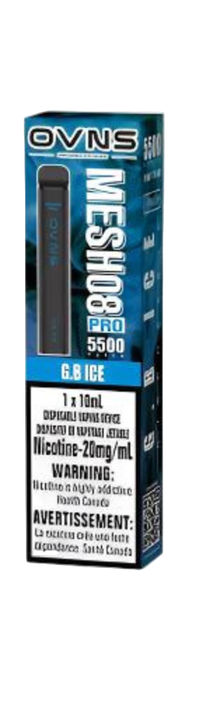 Ovns Mesh08 Pro 5500 Puffs - G.B Ice - Wee Shisha N Vape