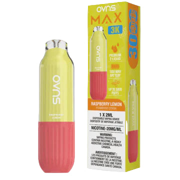 OVNS Max 3K - Raspberry Lemon - Wee Shisha N Vape