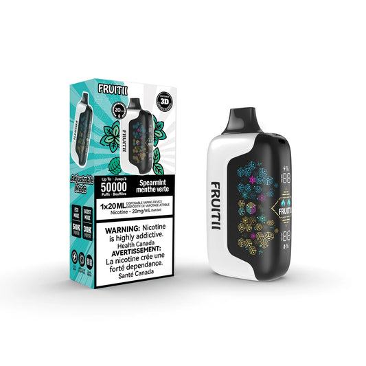 Fruitii 50K Disposable Vape - Spearmint - disposable - wee shisha n vape