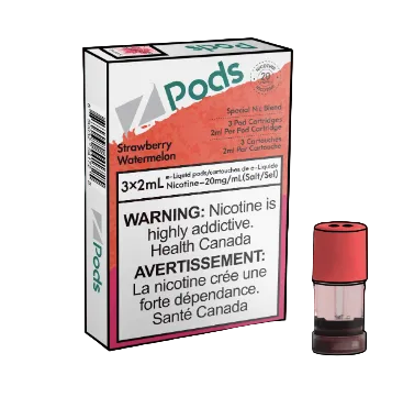 strawberry watermelon - z pod - wee shisha n vape
