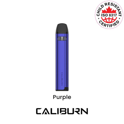 Caliburn A2S Devices - Purple - Wee Shisha N Vape