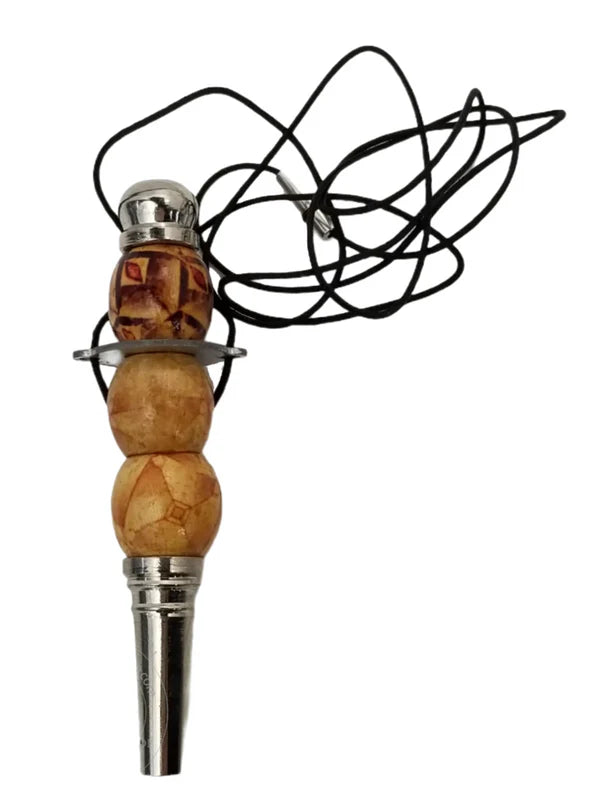 Wearable Hookah Mouth Tip with Patterns-Hookah accessories- Wee Shisha N Vape