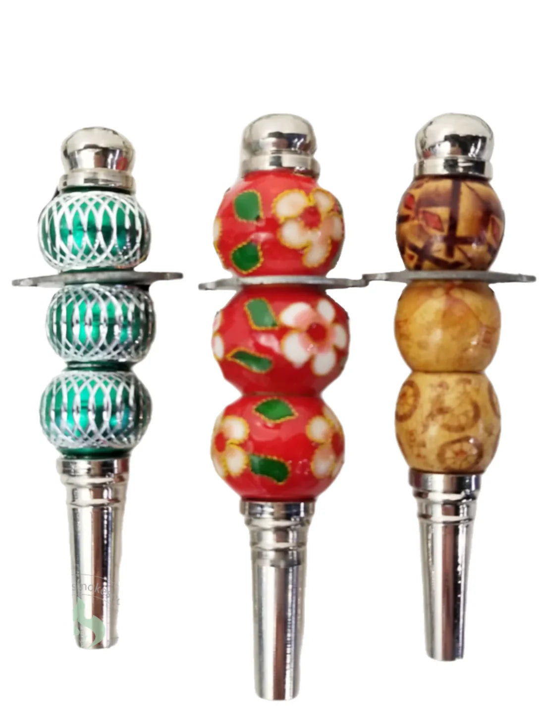 Wearable Hookah Mouth Tip with Patterns-Hookah accessories- Wee Shisha N Vape