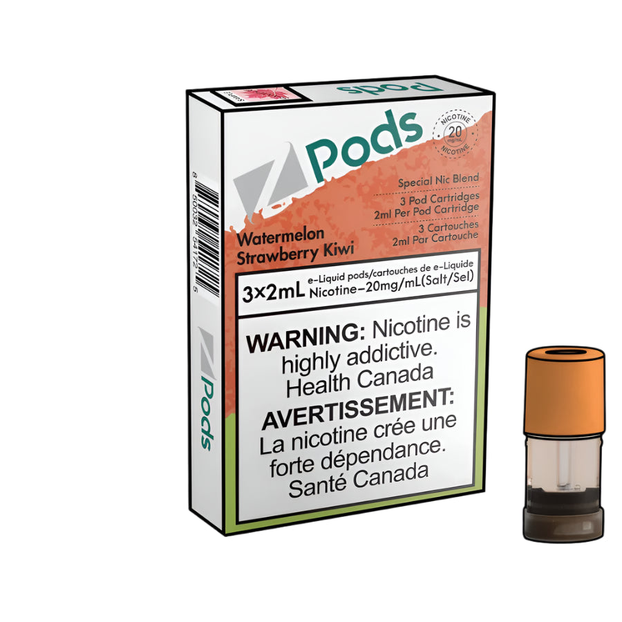 Z Pod - Watermelon Strawberry Kiwi - Wee Shisha N Vape