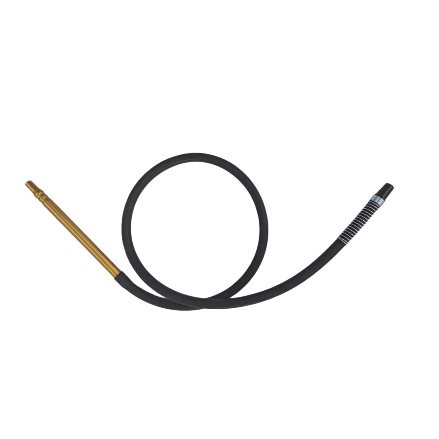 Gold-Silicone Hookah Hose- Wee Shisha N Vape