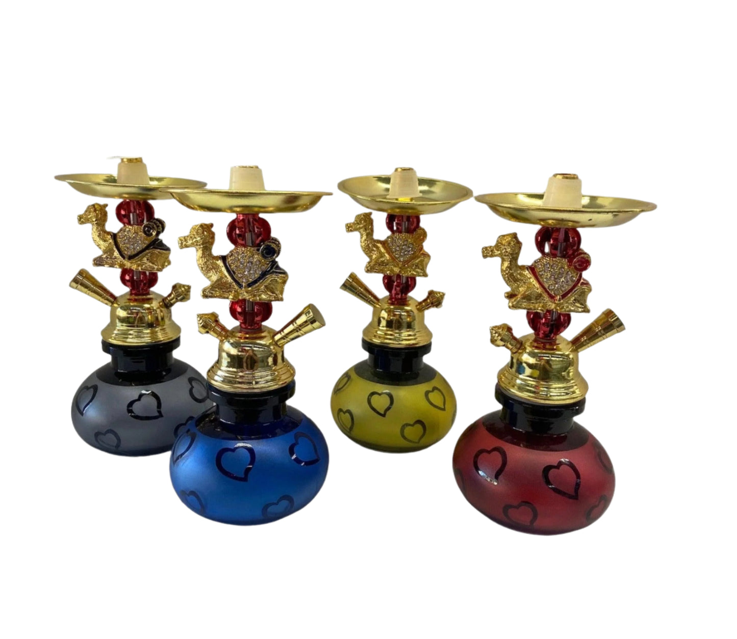 Colored Camel (8") 1 Hose Hookah - hookah - wee shisha n vape