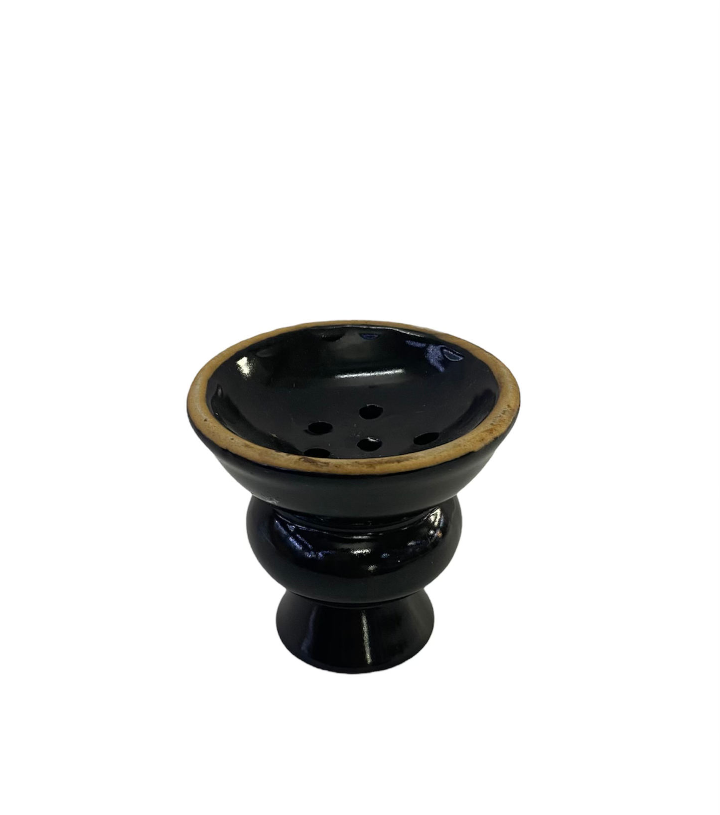 Black Mya Small Ceramic Chillum - Hookah Accessories - Wee Shisha N Vape