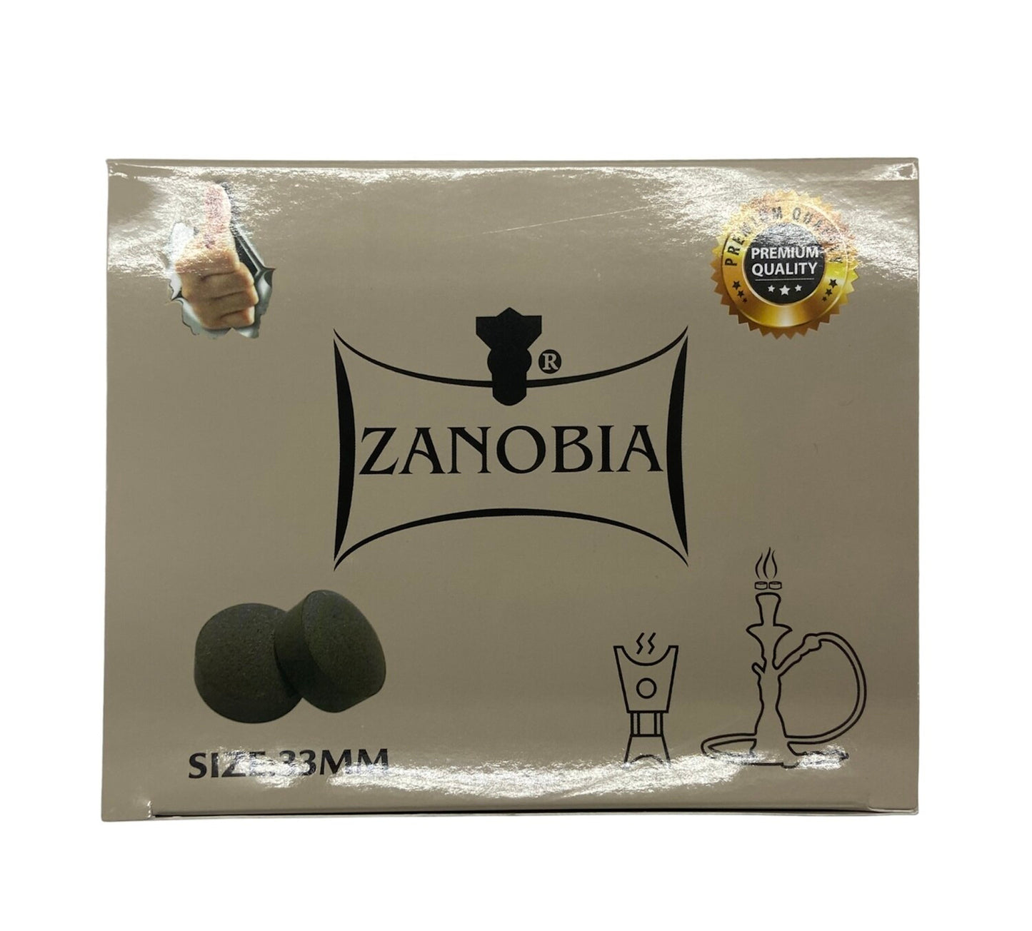 33mm Lighting Charcoals - Hookah Accessories - Wee Shisha N Vape
