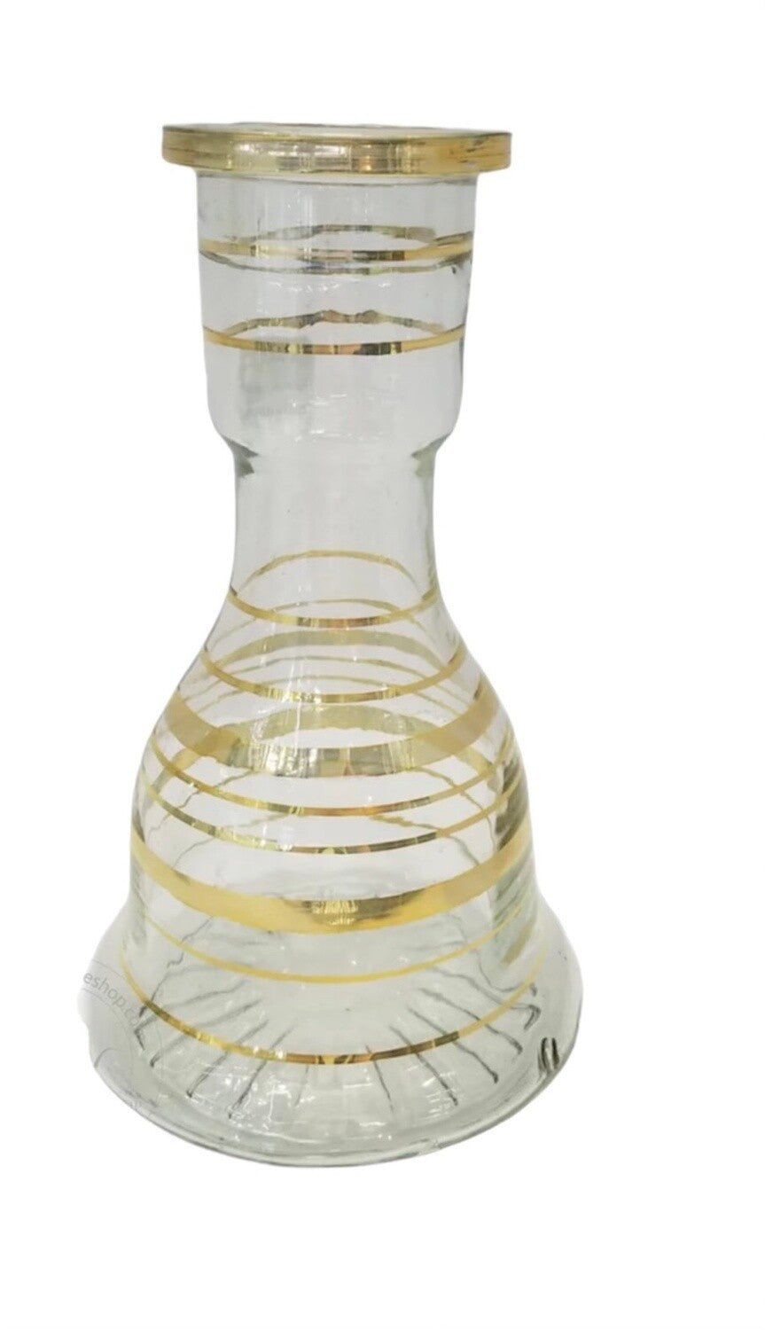 HK Small Base (9")-Clear-Wee Shisha N Vape