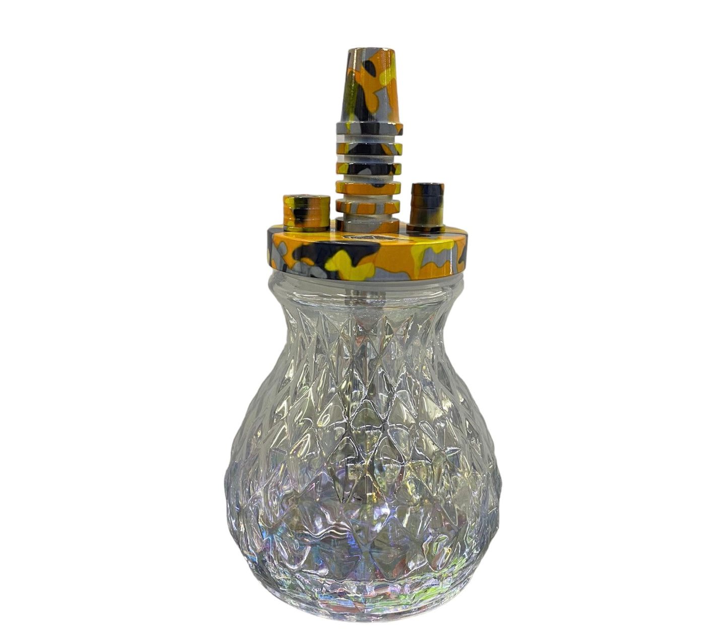 Orange Yahya (12") 1 Hose Hookah - Hookah - Wee Shisha N Vape