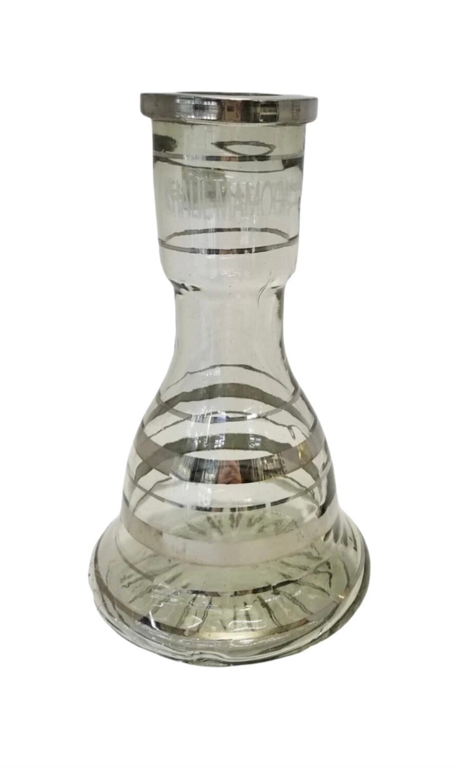 HK Small Base (9")-Clear-Wee Shisha N Vape