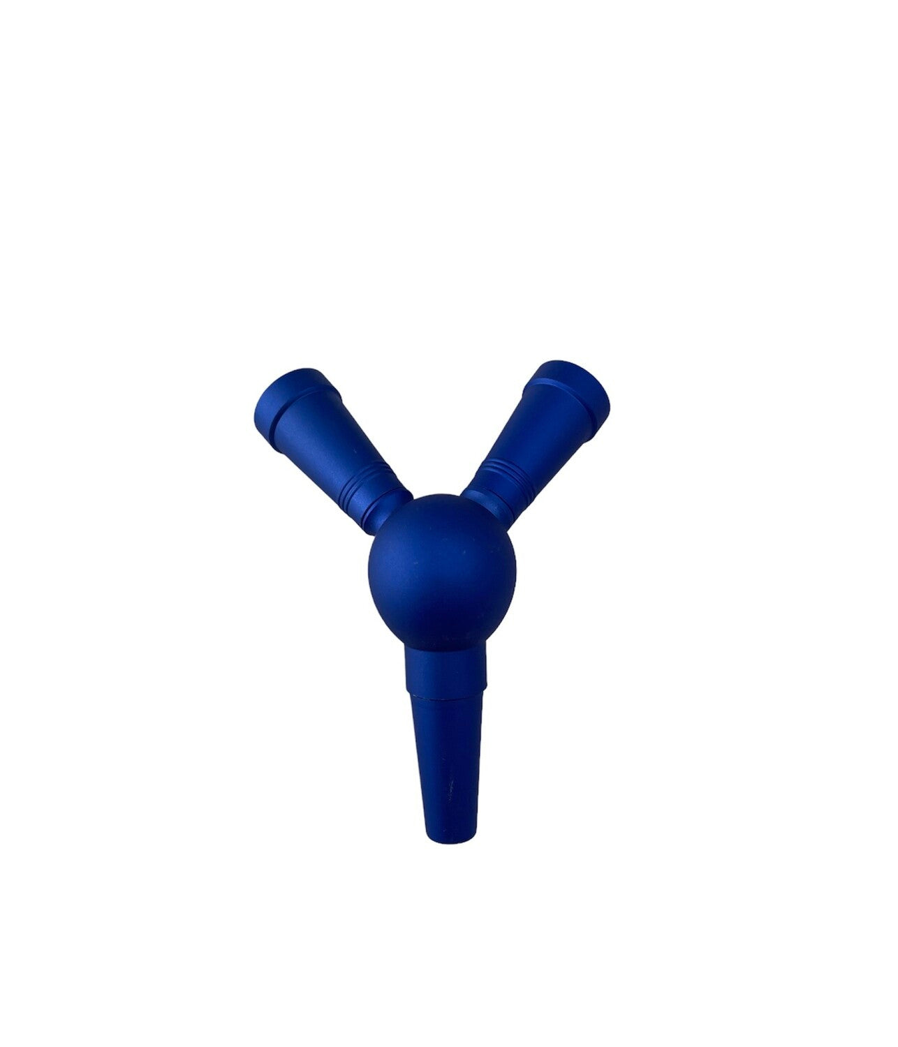 Hookah -two Hose -Splitter-Blue-Wee Shisha N Vape