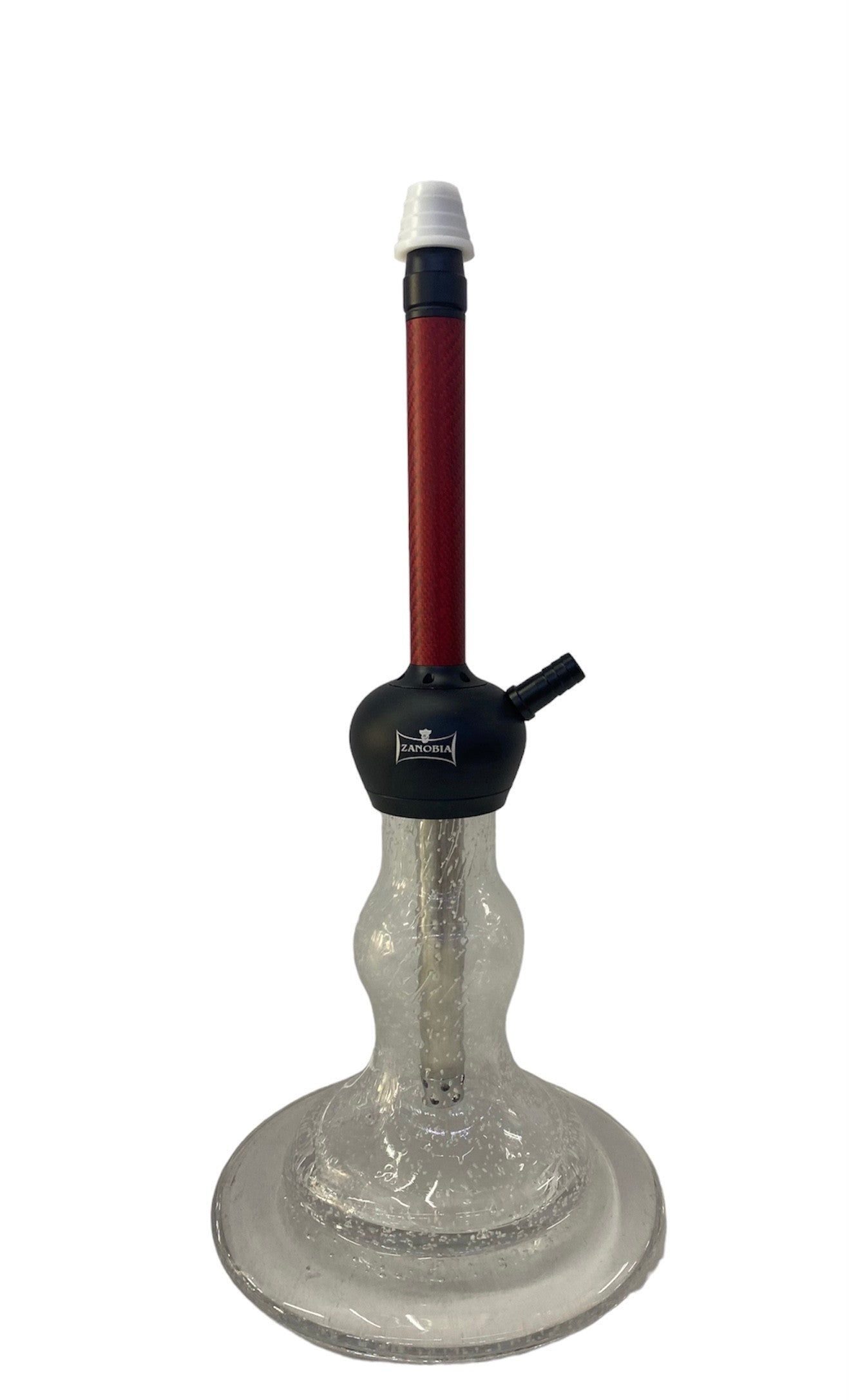 Zanobia (15") Colored 1 hose hookah red - hookah -Wee Sisha N Vape