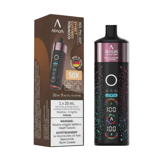 Adalya ADL Pro 360 50K Sweet Custard Tobacco