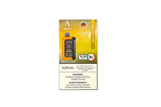 Adalya Aurora AD 50K - Cola Dragon - Disposable Vape - Wee Shisha N Vape