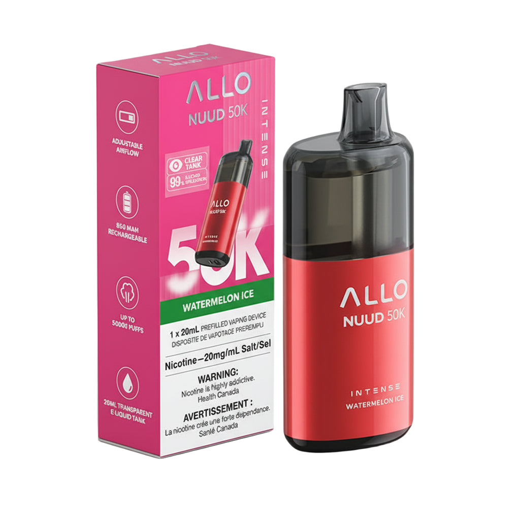Allo Nuud 50K - Watermelon Ice - Wee Shisha N Vape