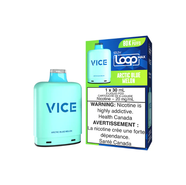 Arctic Blue Melon - STLTH Loop Max x Vice Pod - Wee Shisha N' Vape