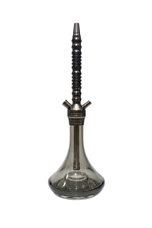 Black - 7 Star Medium-2 Hookah - Wee Shisha N' Vape