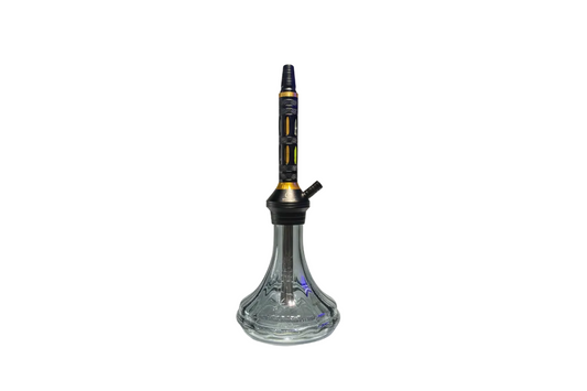 Black - 7 Star Small-1 Hookah - Wee Shisha N' Vape